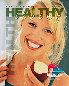 Healthy Living South County Magazine Cover